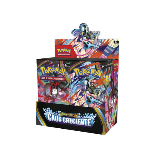 Booster Box - Mega Evolution Chaos Rising(36 Boosters) [ESPAÑOL]