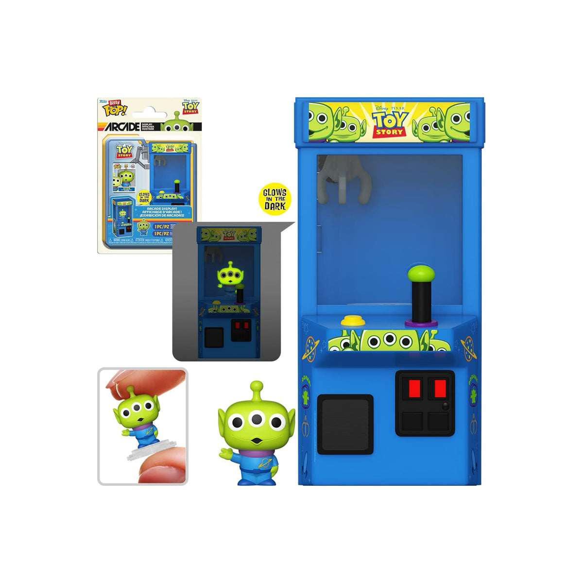 Alien - Toy Story - Funko Bitty Pop Arcade Cabinet