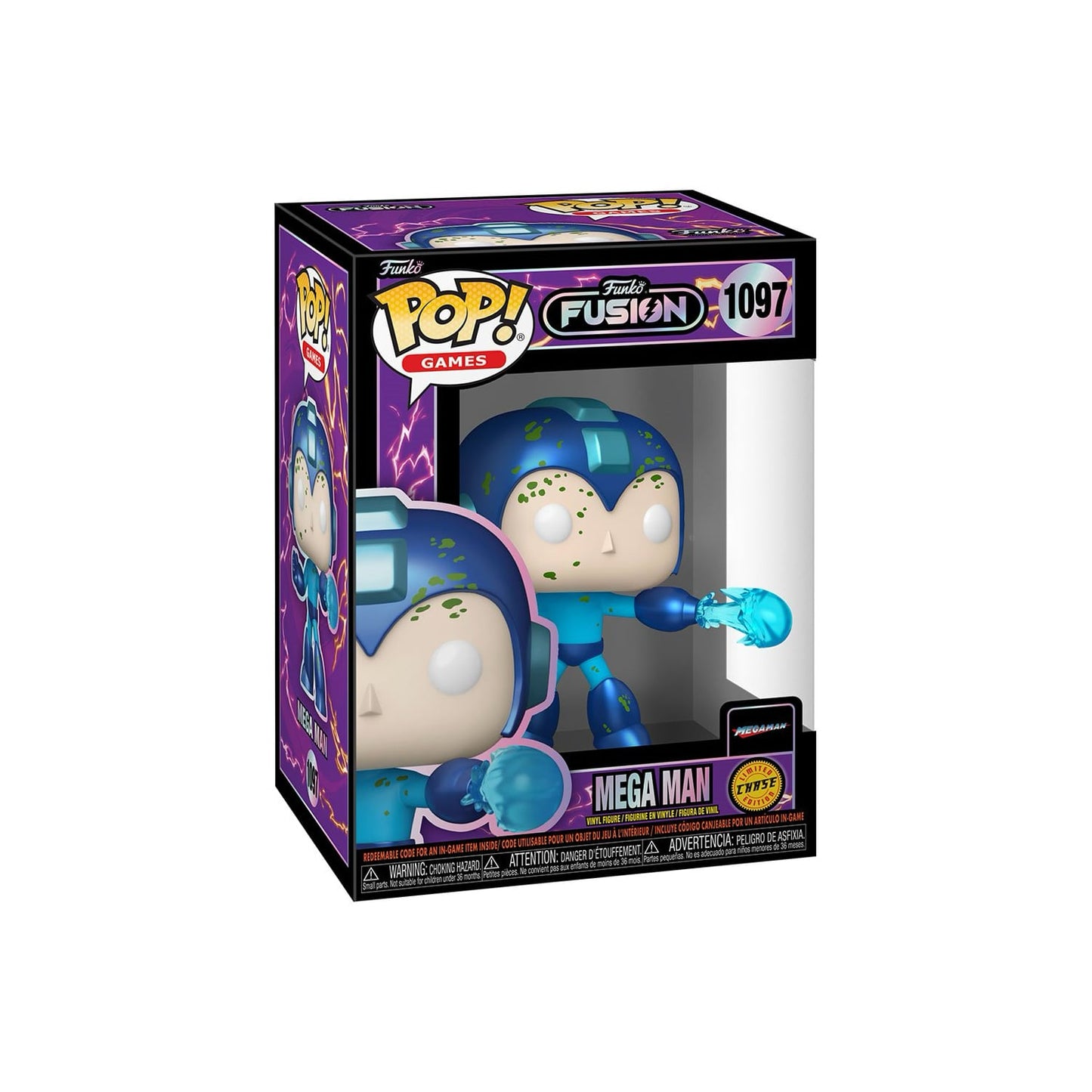 Mega Man 1097 [CHASE] - Funko Fusion - Funko Pop