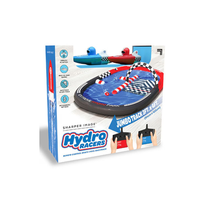 RC Hydro Racers Set Acuatico con con Pista de Control Remoto - Sharper Image