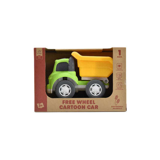 Free Wheel Cartoon Car (Verde)
