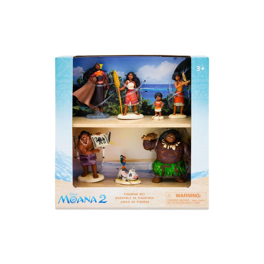 Moana 2 Set 7 figuras - Disney