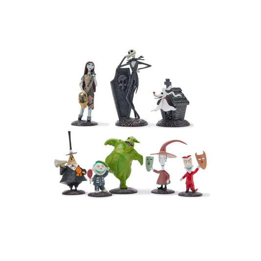 Nightmare Before Christmas(Extraño Mundo De Jack) Set 8 Figuras - Disney