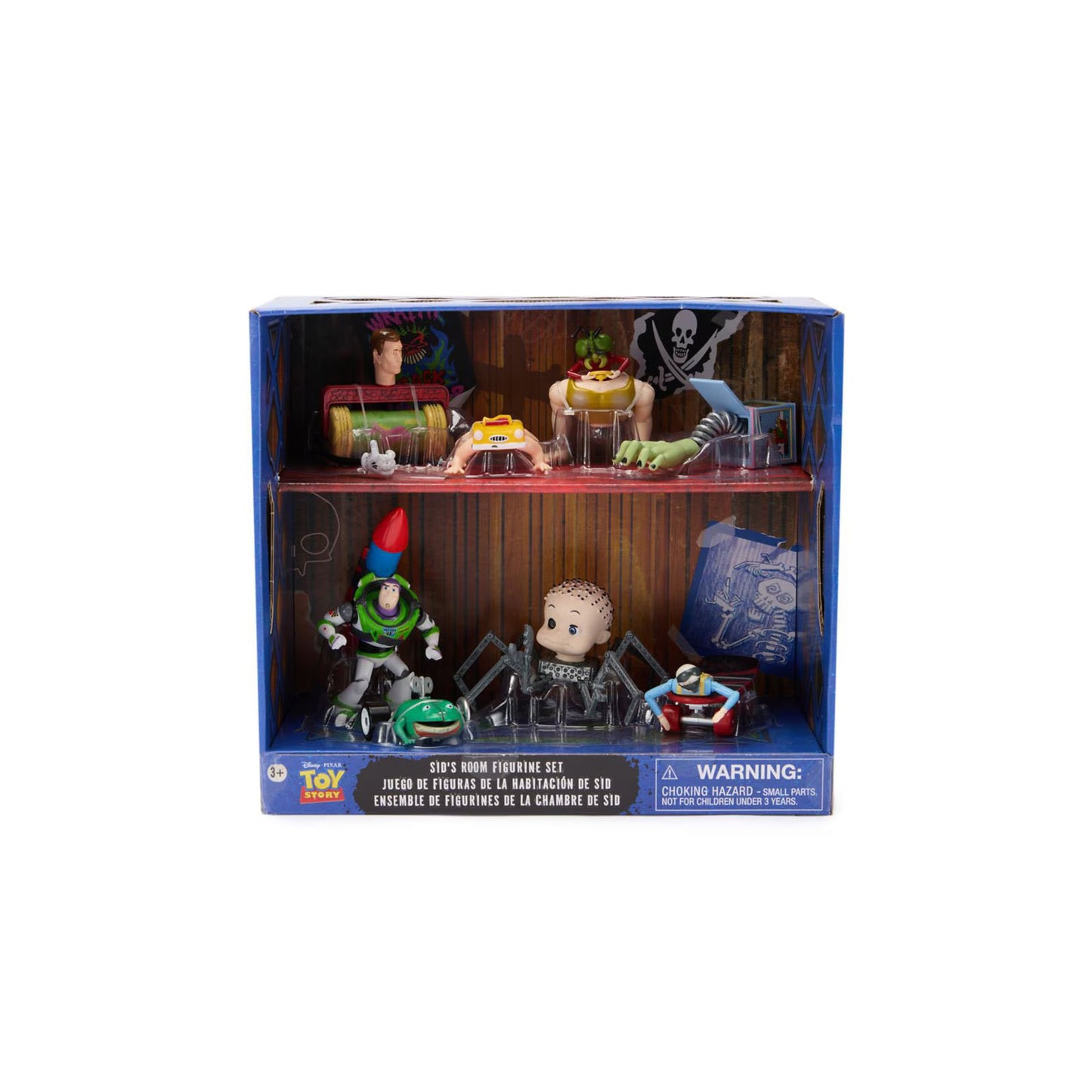 Toy Story Habitation de Sid Set 8 Figuras Premium - Disney