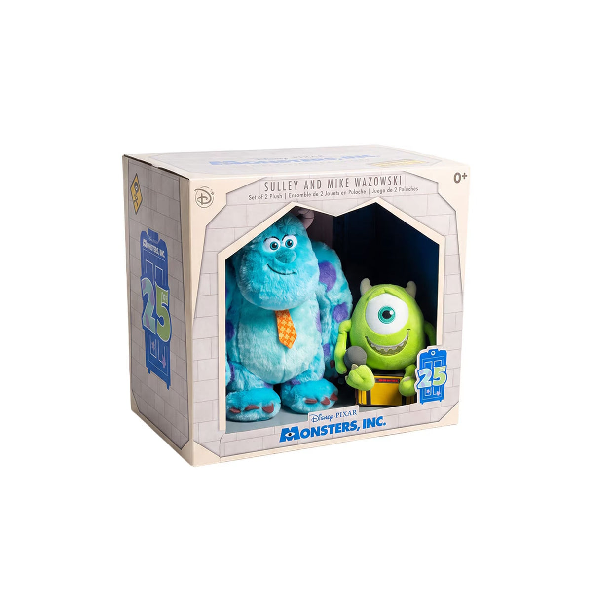 Monster Inc Set de Peluches del 25th Aniversario - Disney