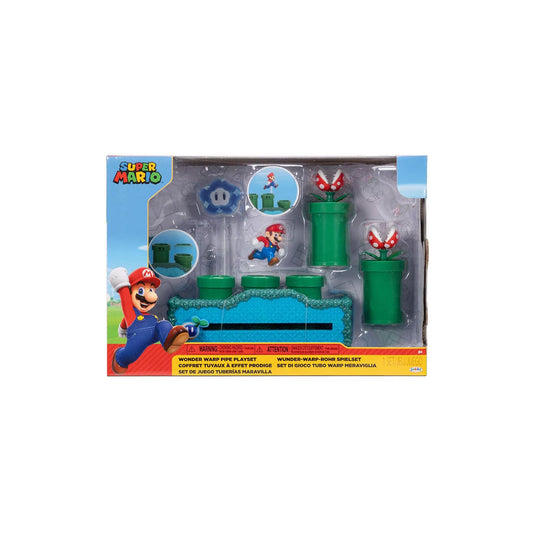 Wonder Warp Pipe Playset - Super Mario