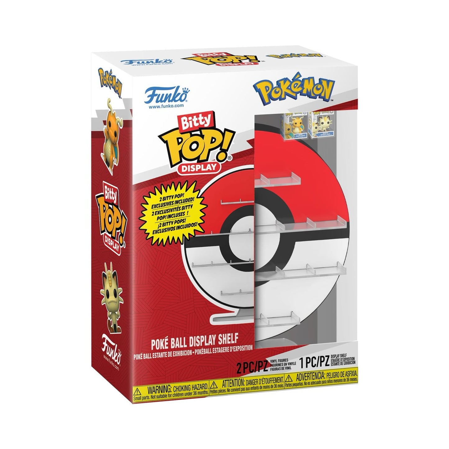 Pokemon: Pokeball - Funko Bitty Pop Display
