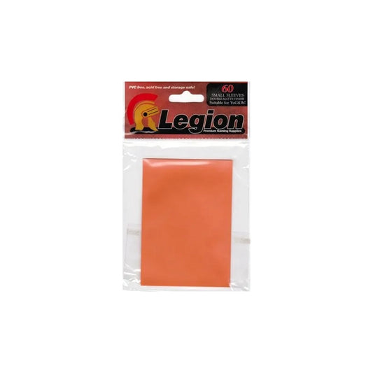 Legion Sleeves: Double Matte Orange - Yu-Gi-Oh! (Japanese Size) (60pz)