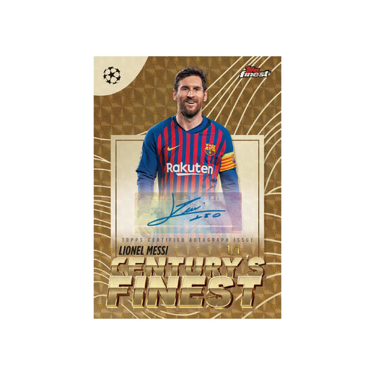 2025-26 Finest UCC UEFA Club Competitions: Hobby Box - Topps