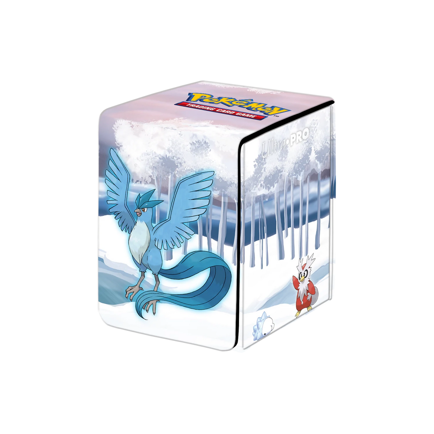 Frosted Forest Alcove Flip Deck Box for Pokémon - Ultra PRO