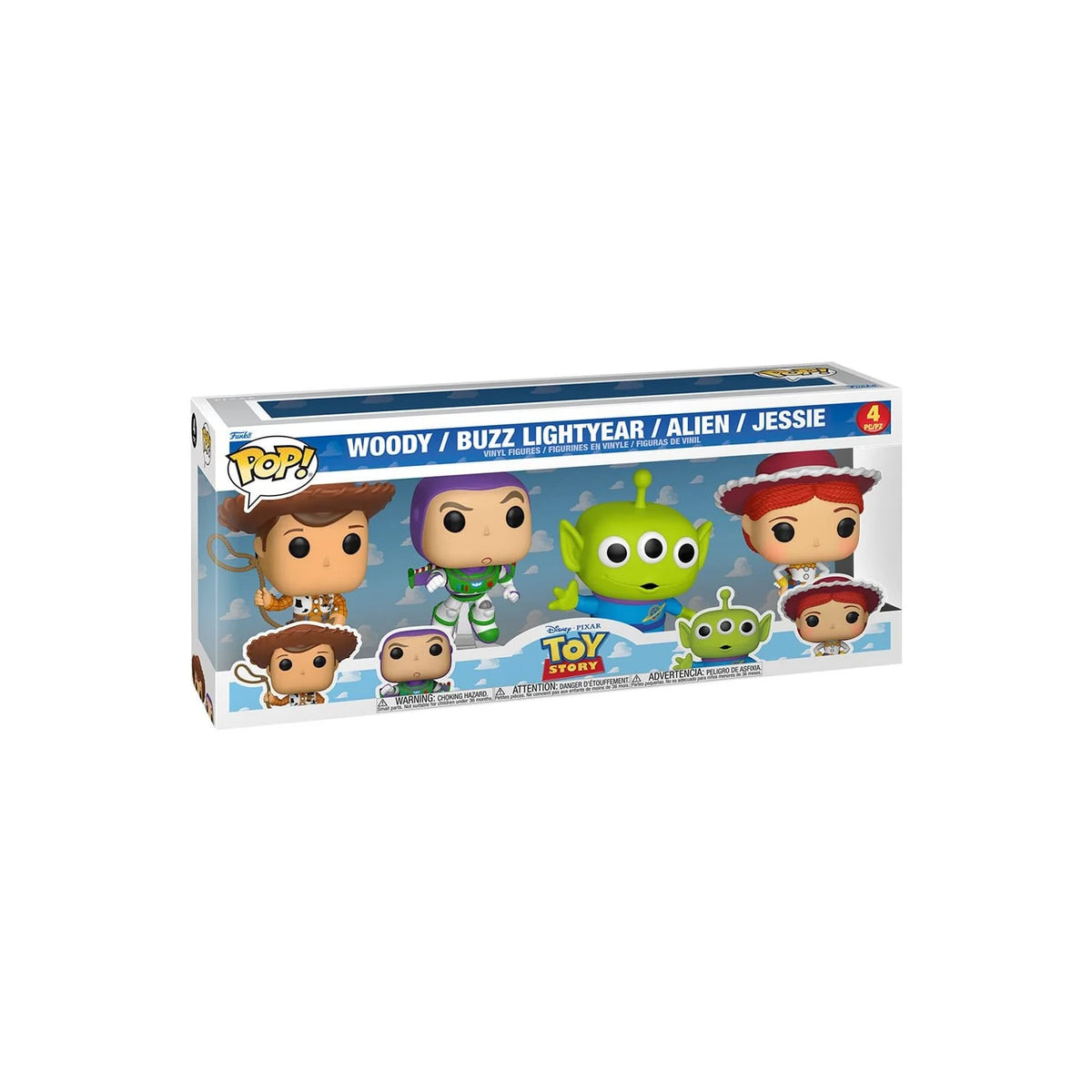 Toy Story Disney Pixar 4 Pack - Funko Pop