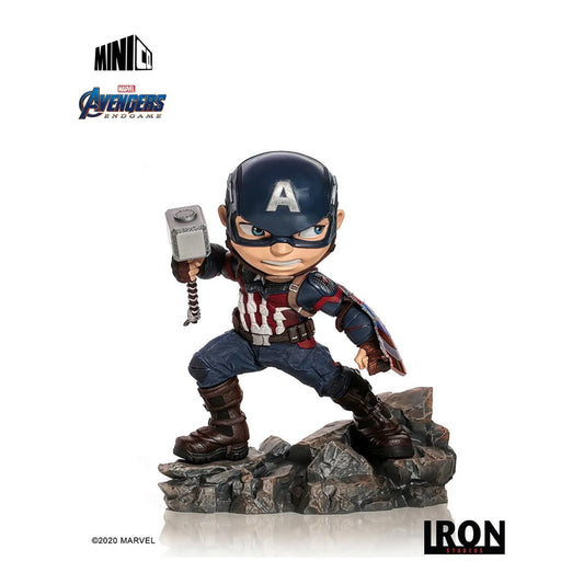 Statue Captain America (6 pulgadas) - Avengers: Endgame - MiniCo - Iron Studios