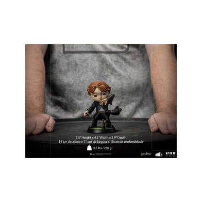 Statue Harry Potter - Ron Weasley Con Varita Rota (8 pulgadas) - MiniCo - Iron Studios