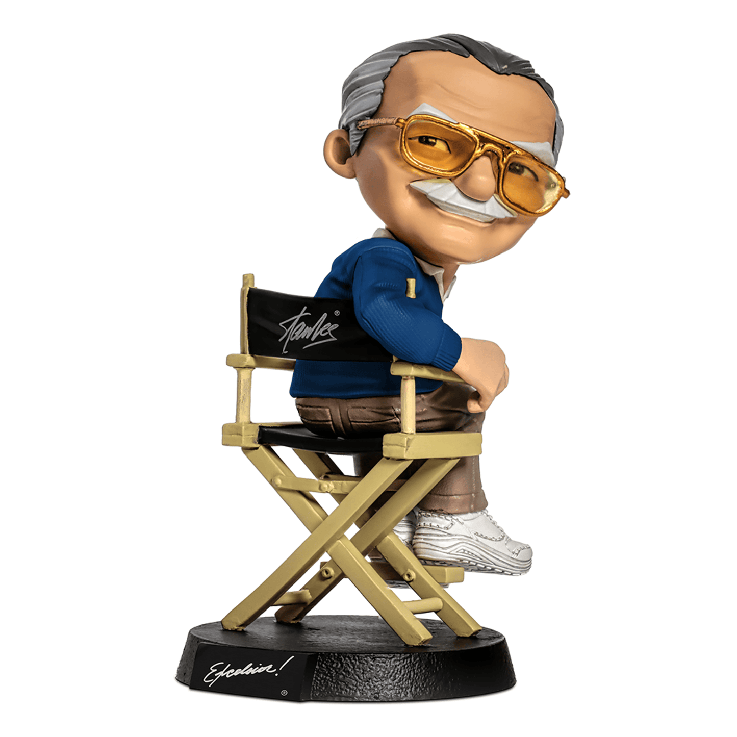 Statue Stan Lee (Blue) - Pow! (5.5 pulgadas) - MiniCo - Iron Studios