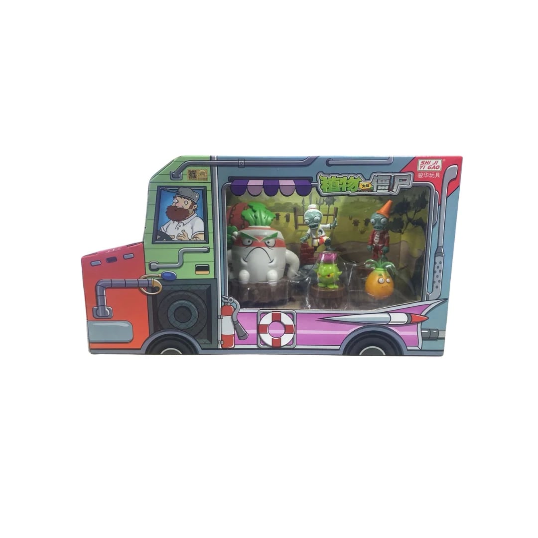 Set Camion Loco Dave Rabano - Plants vs Zombies