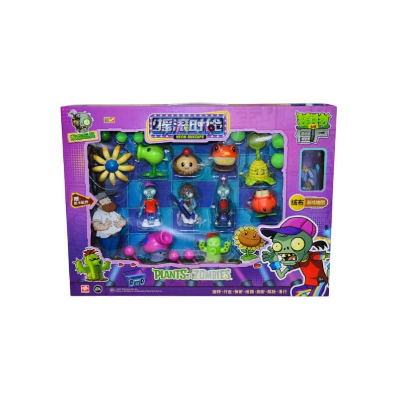 Set Nivel PvZ con Tapete/Alfombrilla de Nivel (Varios Modelos) - Plants vs Zombies