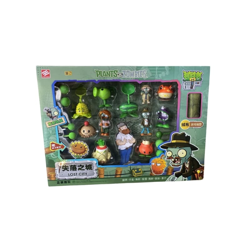 Set Nivel PvZ con Tapete/Alfombrilla de Nivel (Varios Modelos) - Plants vs Zombies