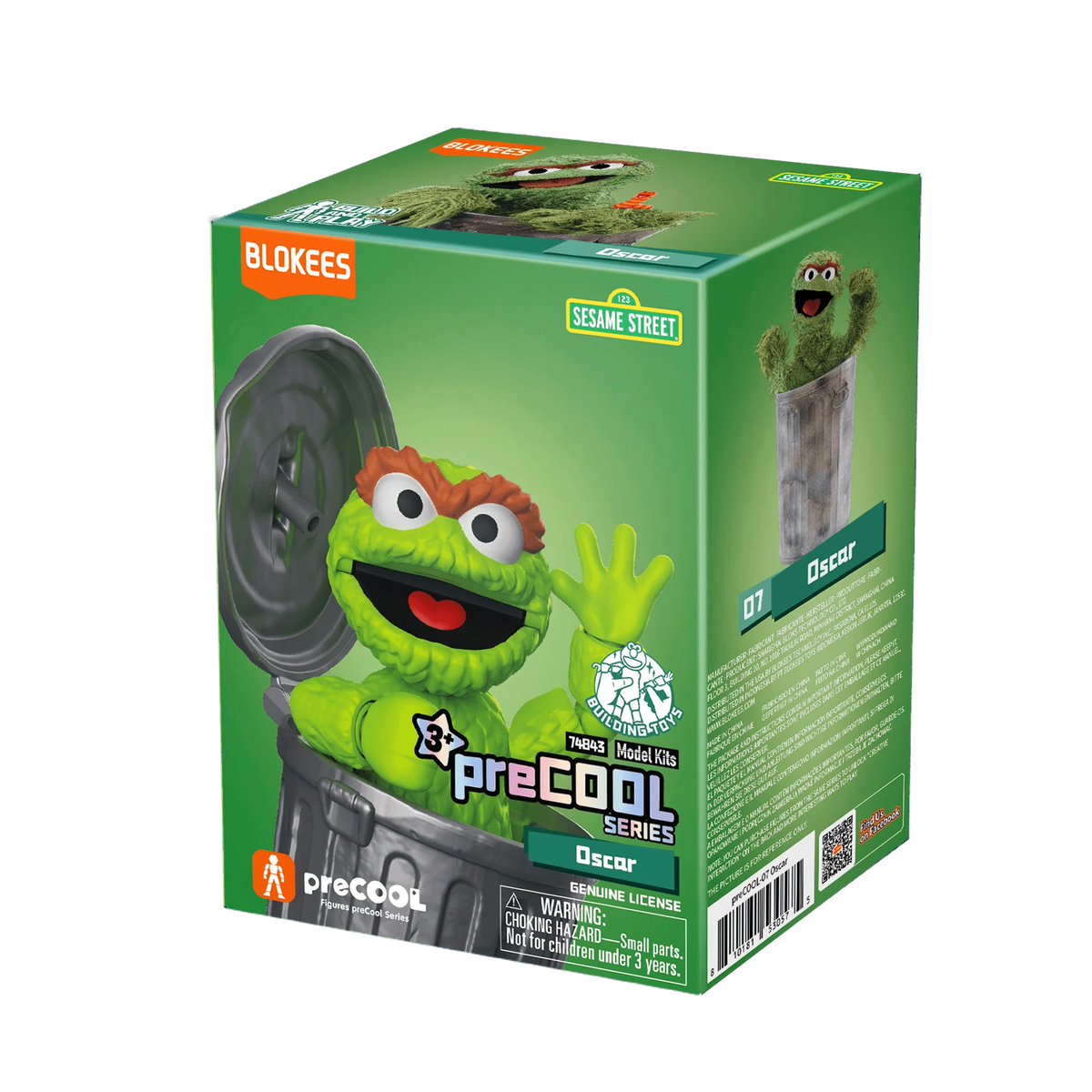 Plaza Sesamo preCool: Serie 02 - Oscar 74843