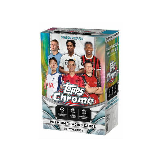 2024-25 Chrome UEFA Club Competitions: Value Box - Topps