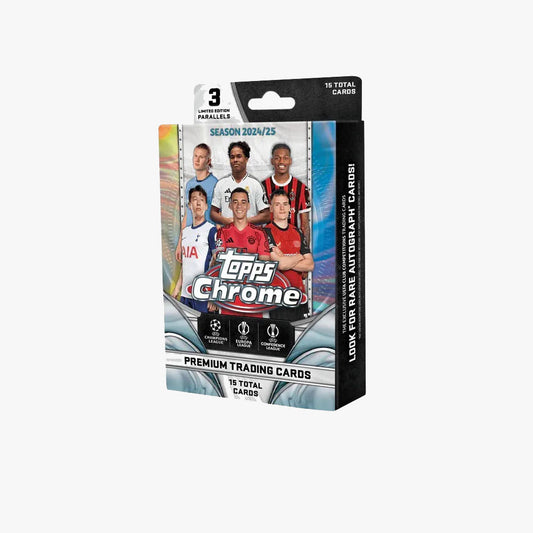 2024-25 Chrome UEFA Club Competitions: Hanger Pack - Topps