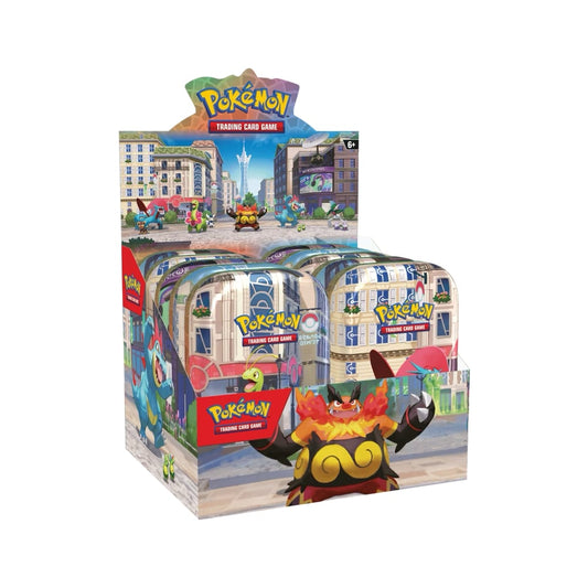 [PREVENTA] Mini Tin Display - Lumiose City (10 Tins) [INGLES]