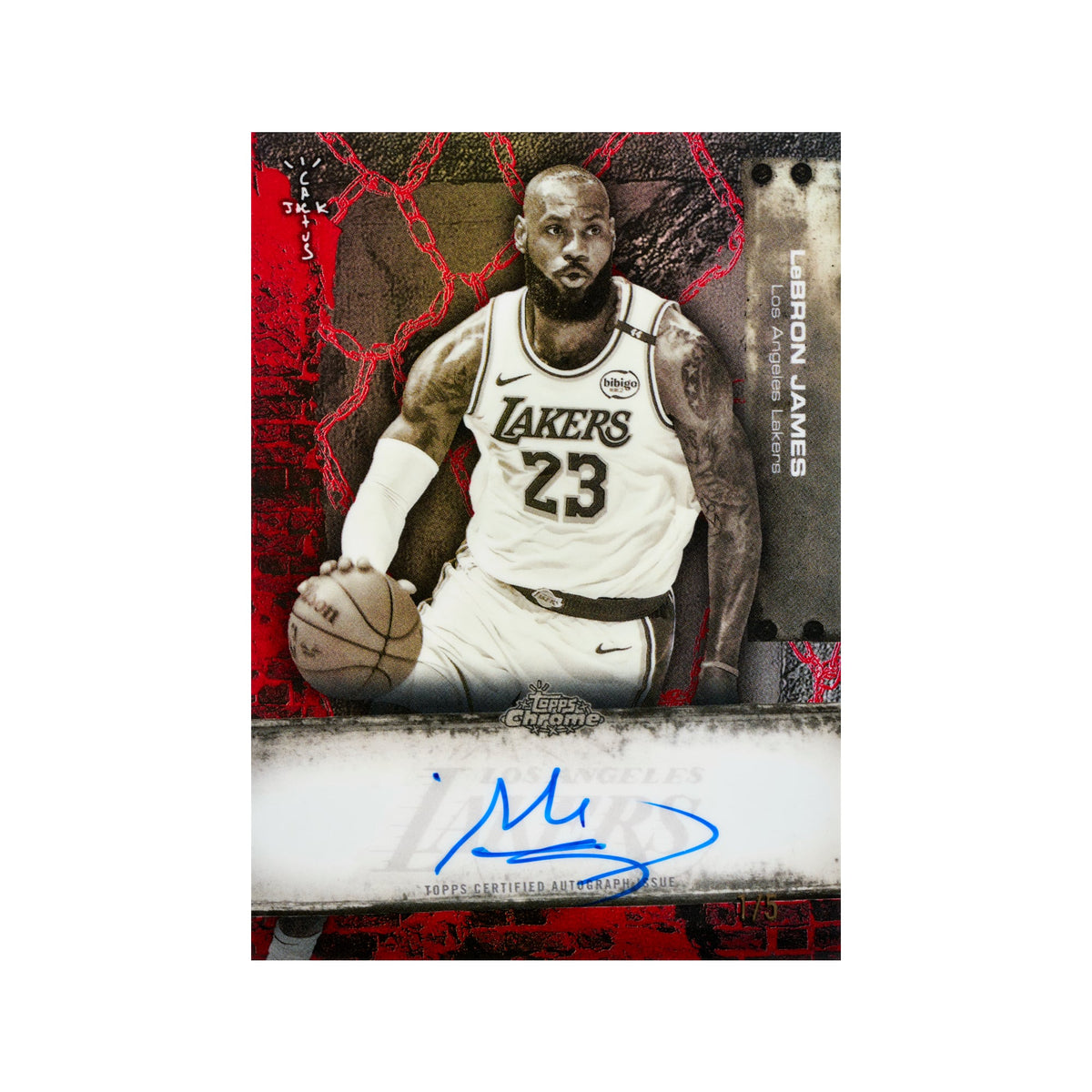 Topps NBA 2025-26 Chrome Cactus Jack Basketball - Hobby Box - Topps