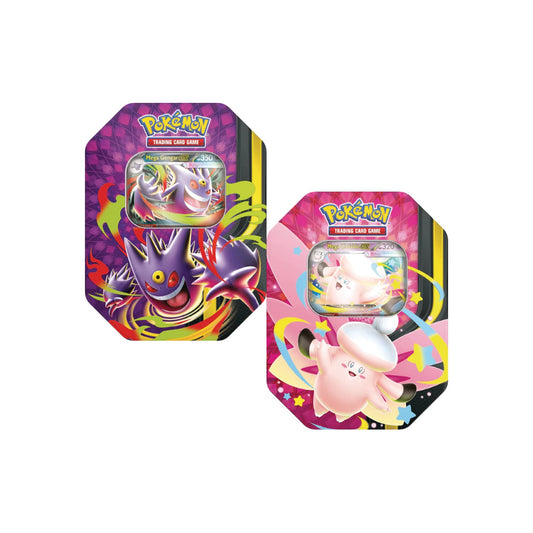 [PREVENTA] Par Mega Gengar/Clefable ex Tins [INGLES]