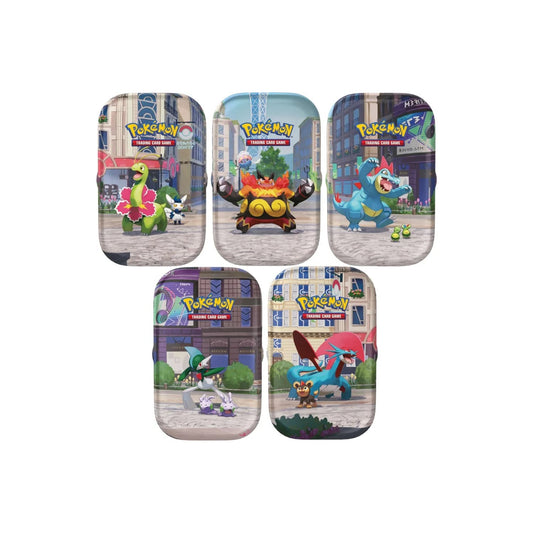 [PREVENTA] Mini Tin Display - Lumiose City (10 Tins) [INGLES]