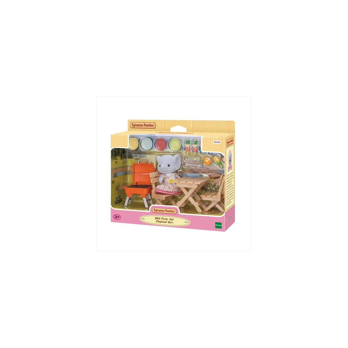 BBQ Picnic Set -Elephant Girl- - Sylvanian Families