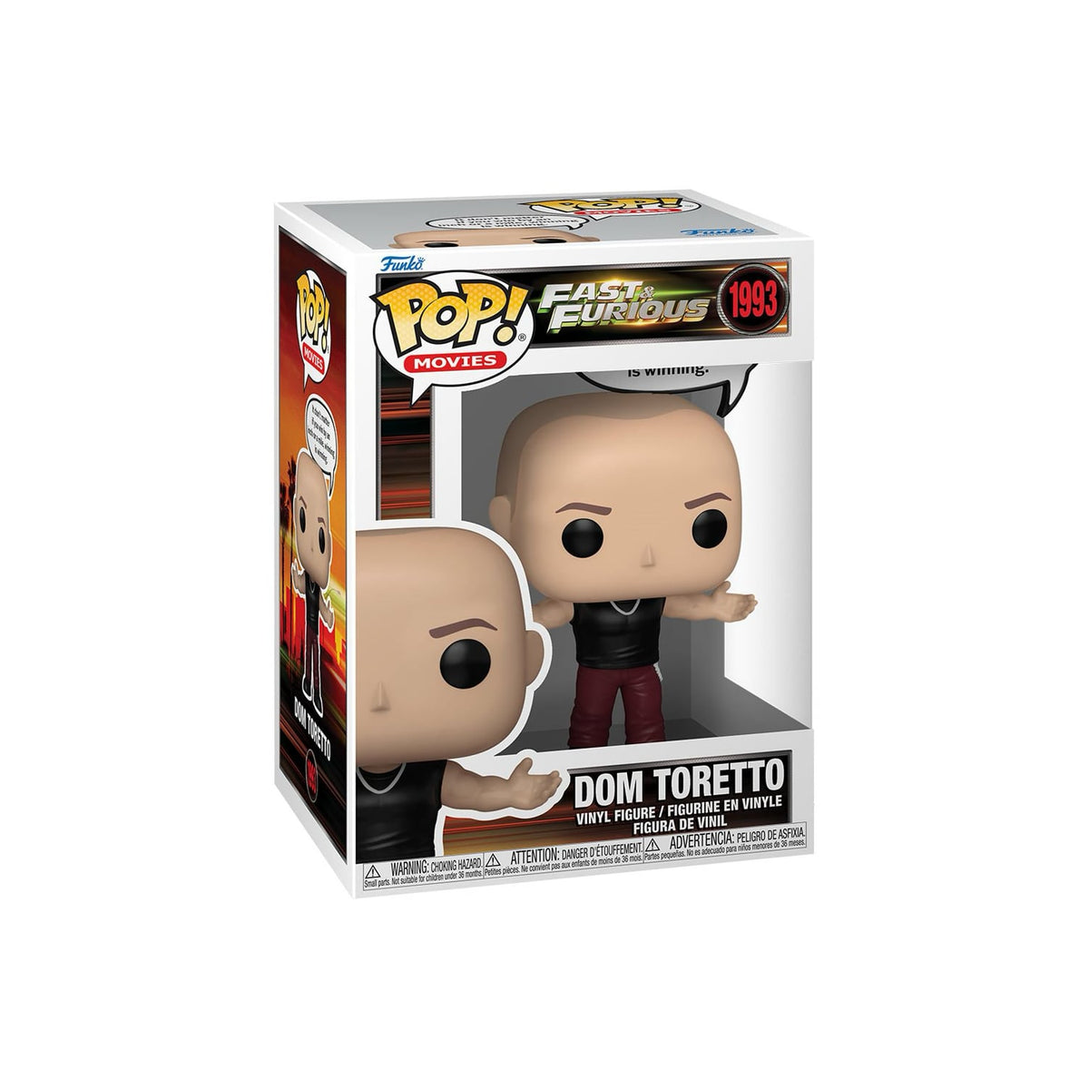 Dom Toretto 1993 - Fast & Furious - Funko Pop
