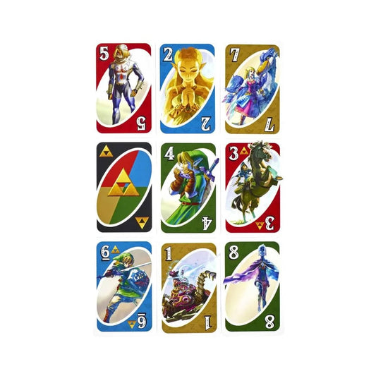 UNO Zelda Juego de Mesa