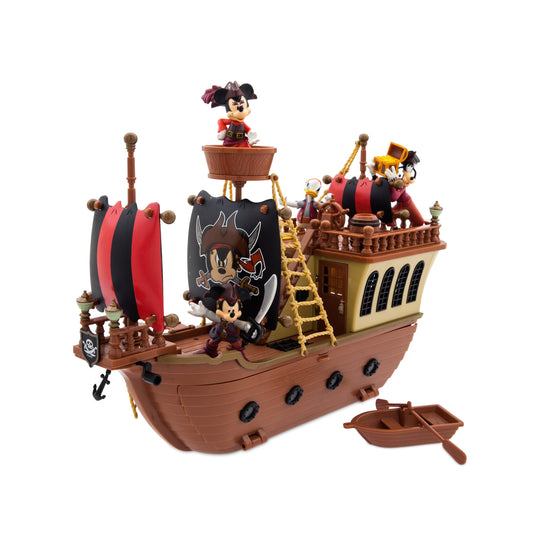 Mickey Mouse Pirates of the Caribbean Ship Playset - Piratas del Caribe - Disney