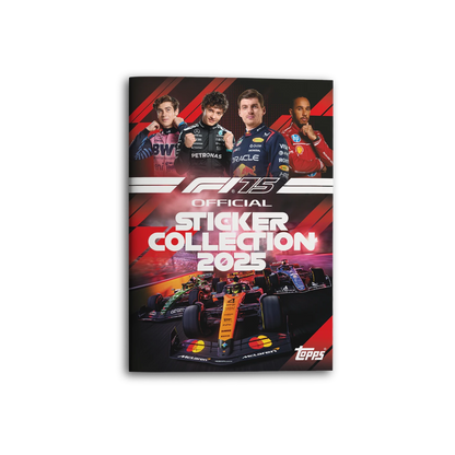 Official Sticker Album F1 25/26 - Album + Set completo de stickers - Topps
