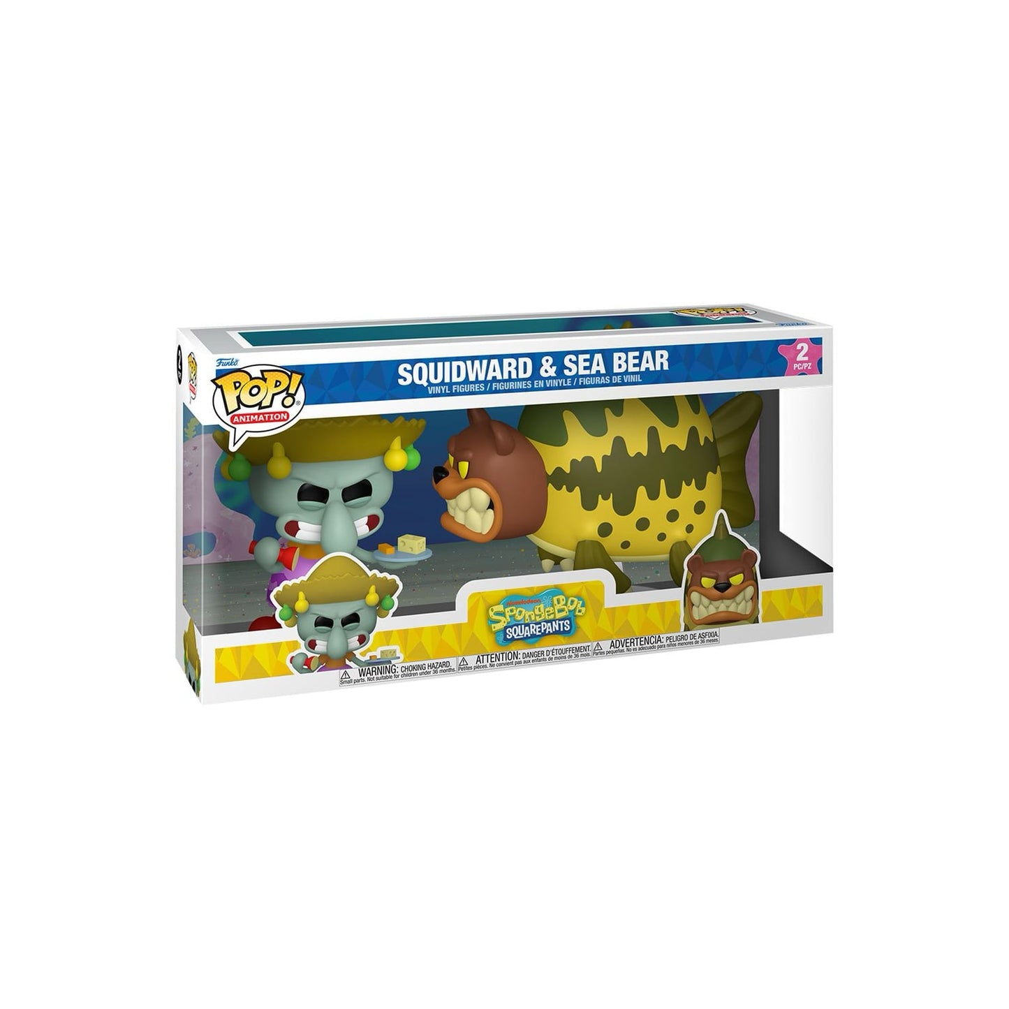 Calamardo y Oso Marino - Funko Pop