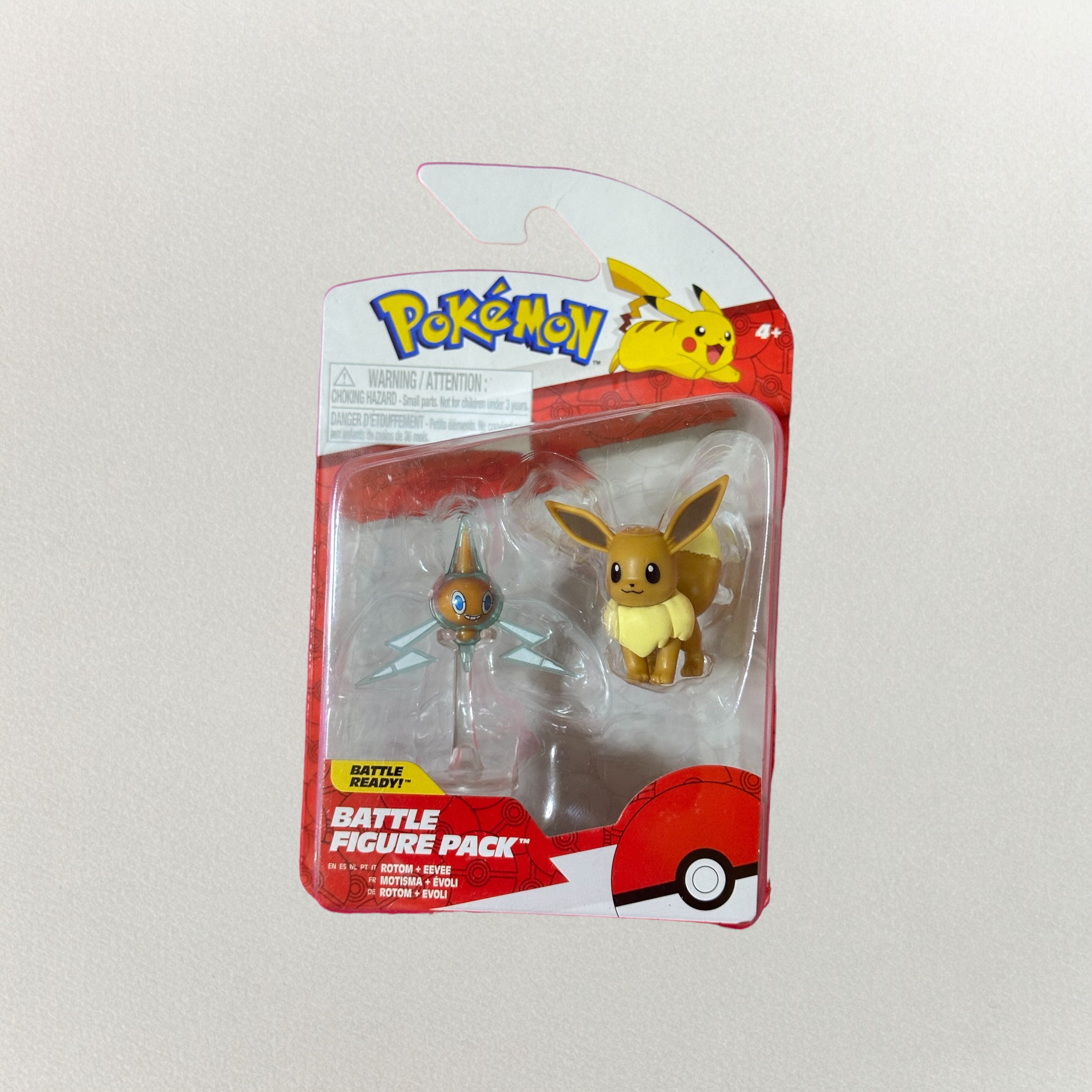 Rotom & Eevee Battle Figure Pack – Andy’s Toys & Collectibles Store