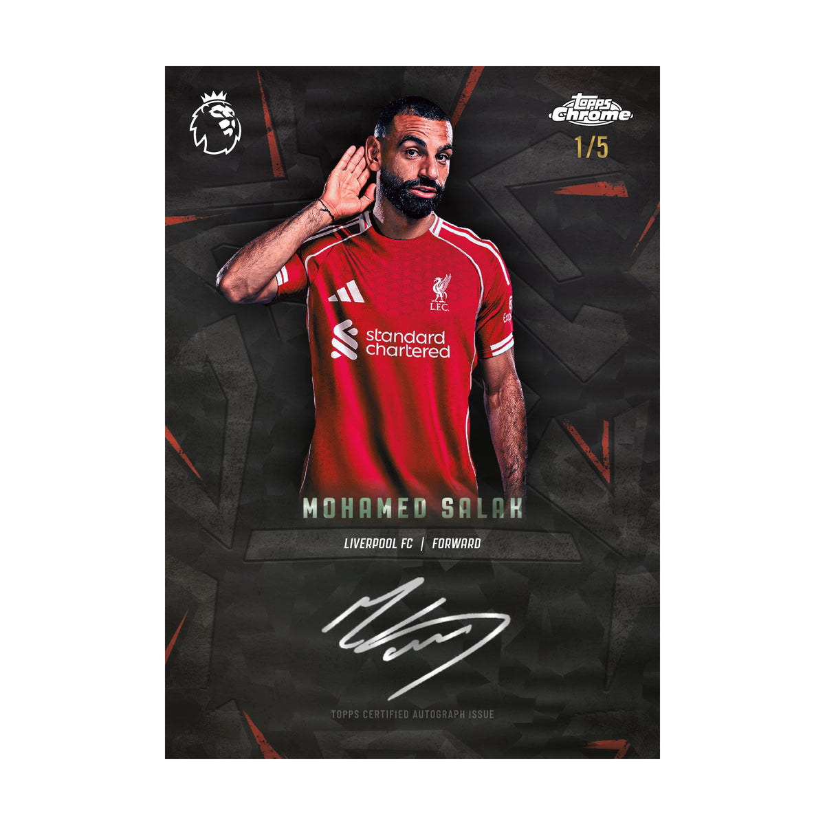 2025/2026 Topps Chrome® Premier League: Hobby Box - Topps