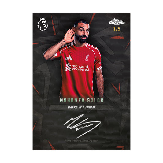 2025/2026 Topps Chrome® Premier League: Hobby Box - Topps