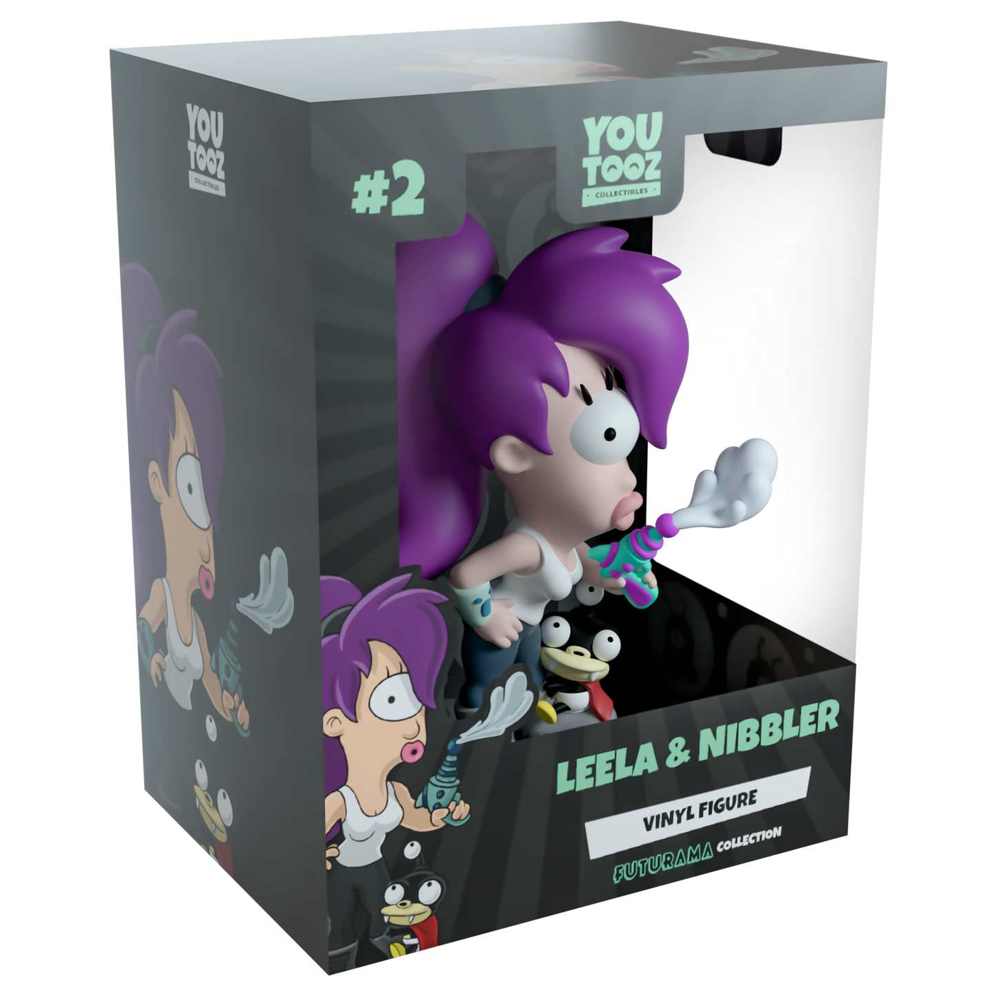 Figura - Leela y Nibbler - Futurama - Youtooz Collectibles