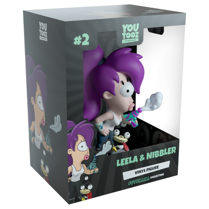 Figura - Leela y Nibbler - Futurama - Youtooz Collectibles