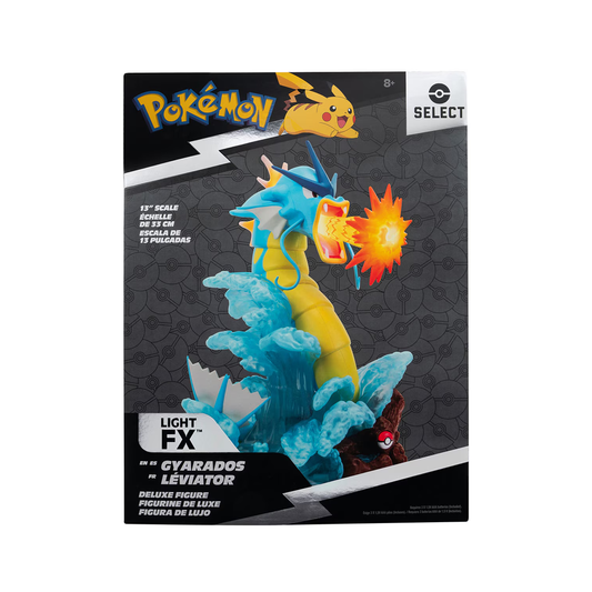 Pokemon Select Gyarados Deluxe Figure - Light FX - Escala 1/13