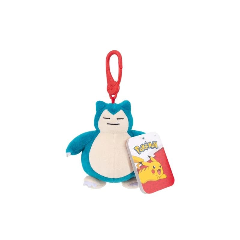 Snorlax Peluche Llavero Clip Pokemon - Jazwares