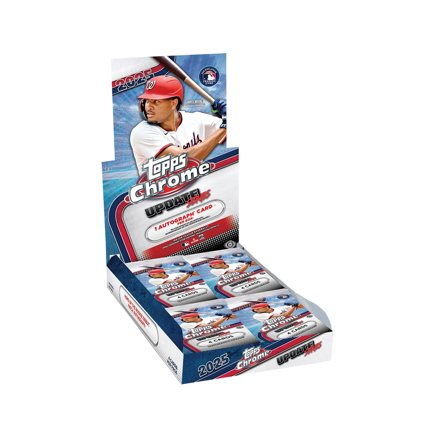 Topps 2025 MLB Chrome Updates: Hobby Box - Topps