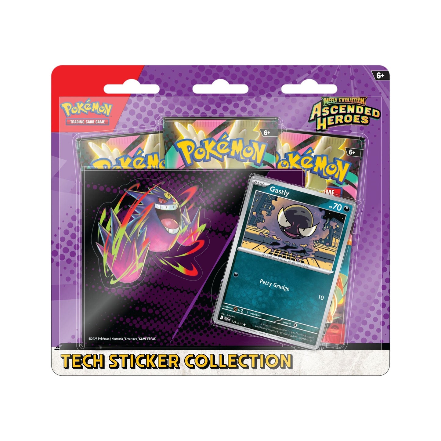 [PREVENTA] Tech Sticker - Mega Evolution Ascended Heroes [Promo Aleatoria] [INGLES]