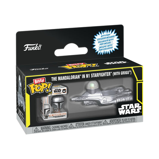 N1 con Mando - Star Wars The Mandalorian - Funko Bitty Pop Rides