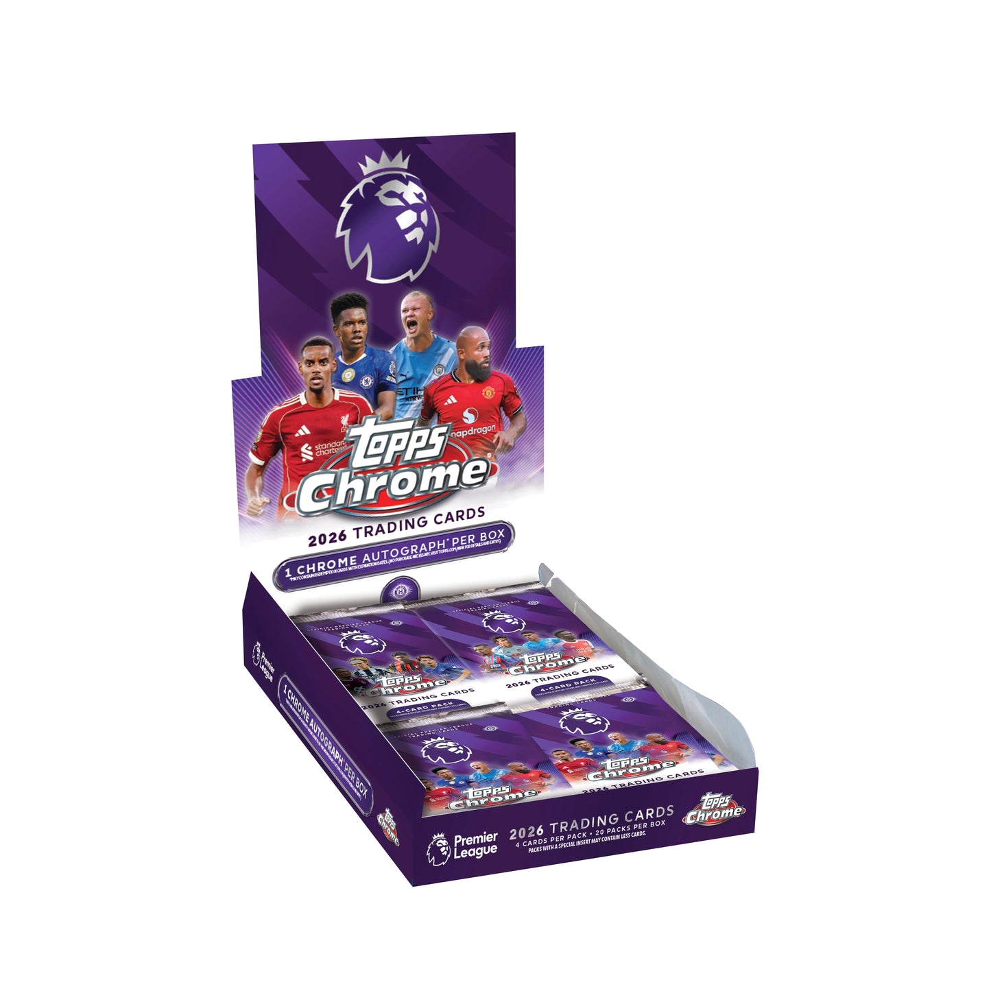 2025/2026 Topps Chrome® Premier League: Hobby Box - Topps