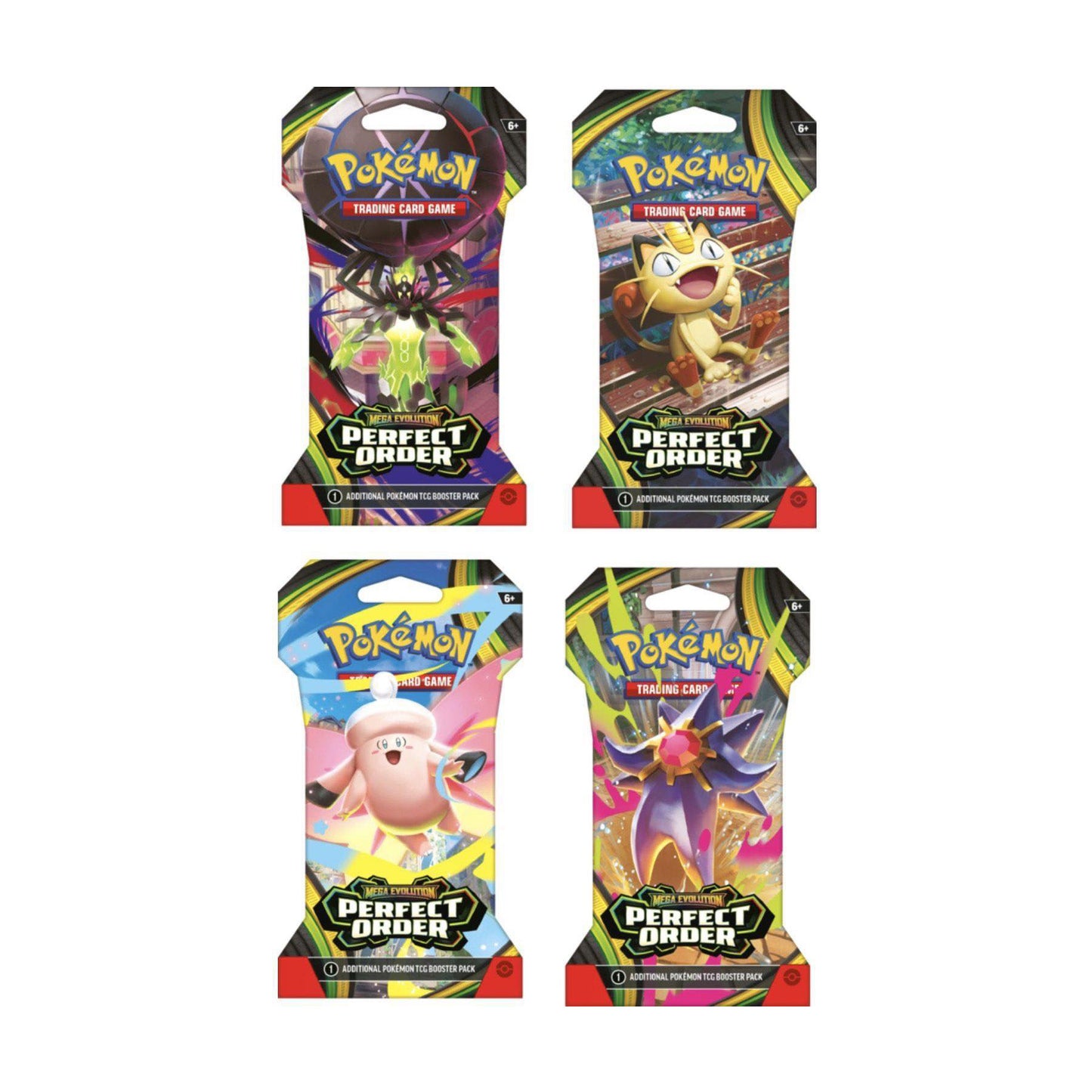 [PREVENTA] Sleeved Booster - Mega Evolution Perfect Order [Arte Aleatoria] [INGLES]