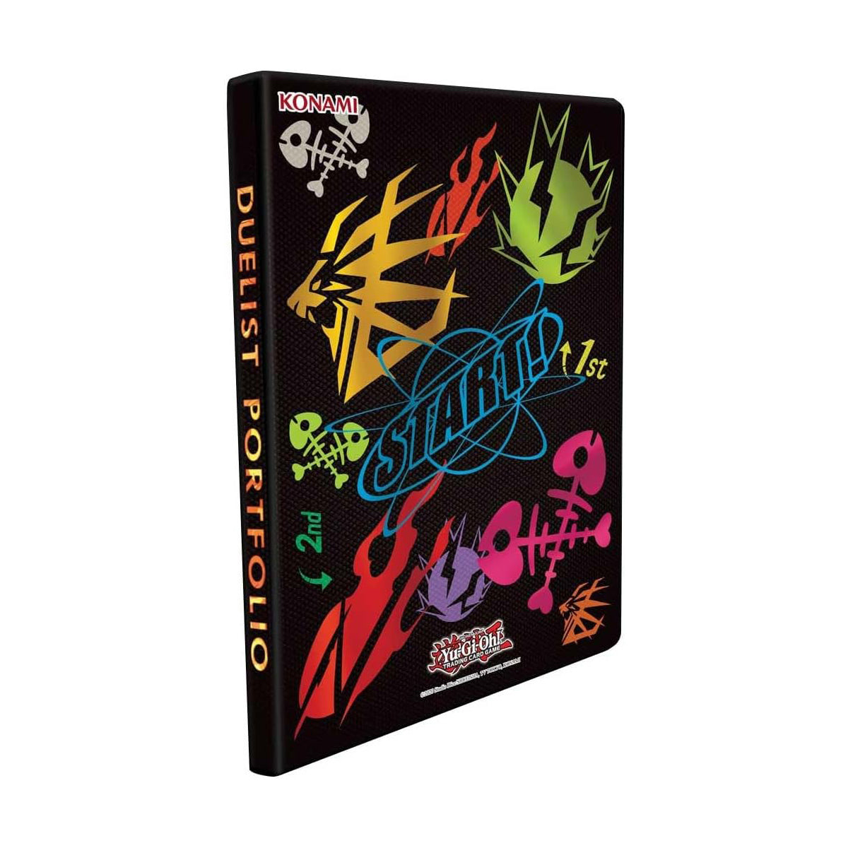 Carpeta 9 Espacios Konami Gold Pride - Photo Finish 9-Pocket Duelist Portfolio