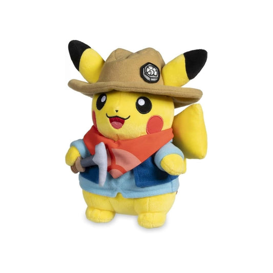 Peluche Excavator Pikachu - Pokemon Center - Pokémon Fossil Museum