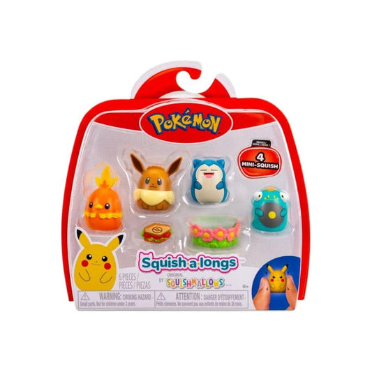Squish-a-longs Mini-squish (Varios Modelos) - Pokemon - Squishmallows
