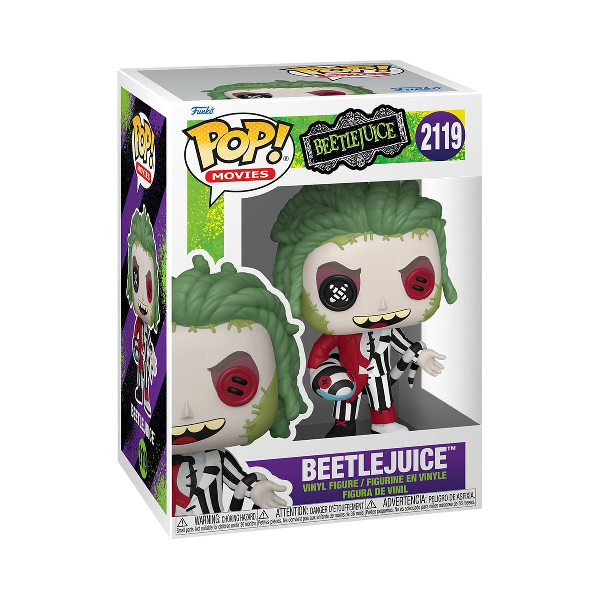 Patchwork - Beetlejuice - 2119 - Funko Pop